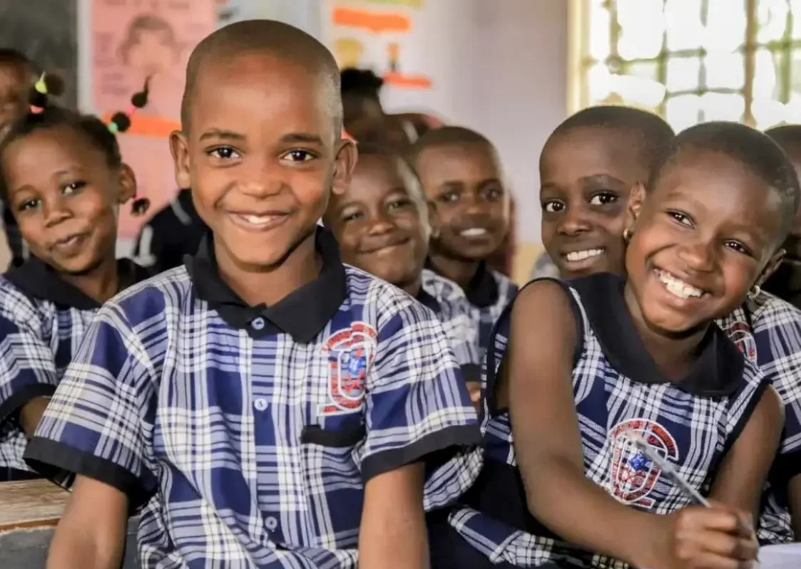 children in kabubbu development project